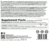 L-Glutamine Powder - 500 grams - Nutra Best Europe