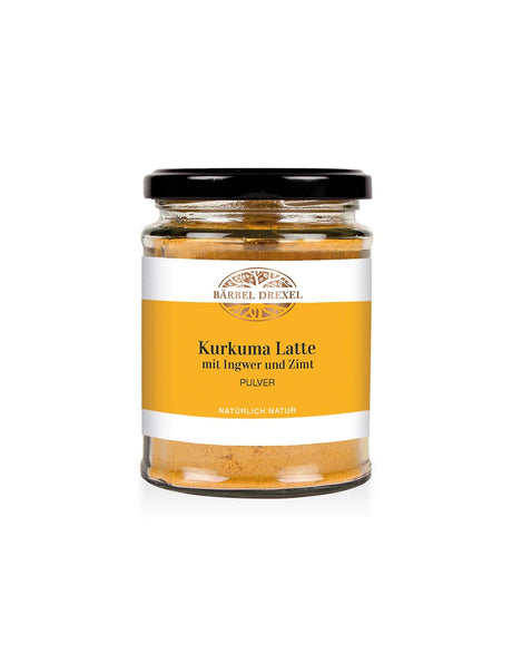 Golden Milk mit Kurkuma und Ingwer Pulver / Golden milk with turmeric and ginger / Powder, 120 g Bärbel Drexel - Nutra Best Europe