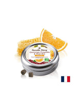 Lollipops with organic honey, propolis and orange, 45 g - Nutra Best Europe