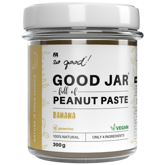 Good Jar / Full of Peanut Paste / Different Flavors 300 grams - Nutra Best Europe