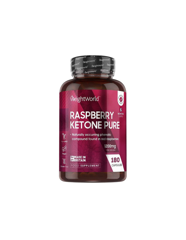 Fat Burning - Raspberry Ketones, 1200 mg x 180 capsules Weight Worl - Nutra Best Europe