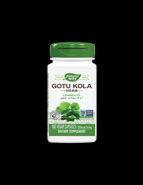 Gotu Kola 475 mg - 100 capsules - Nutra Best Europe