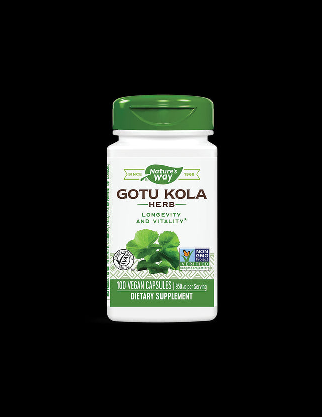 Gotu Kola 475 mg - 100 capsules - Nutra Best Europe