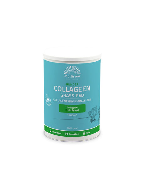 Bovine collagen Solugel, 300 g Mattisson Healthstyle - Nutra Best Europe