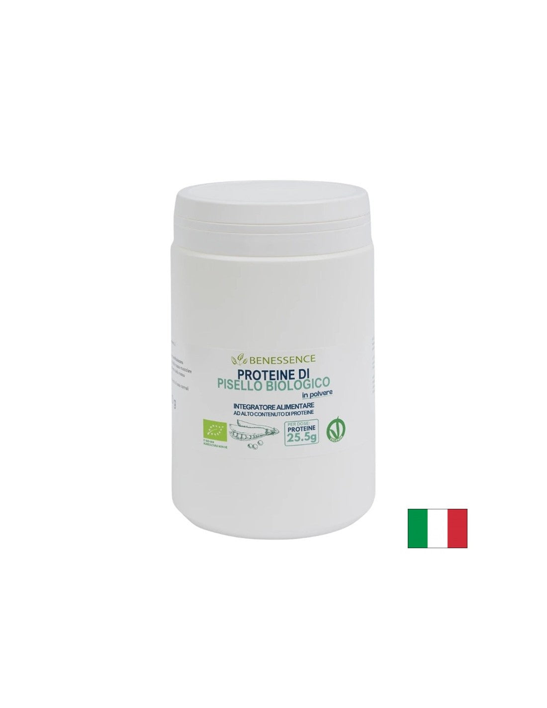 Грахов протеин – За мускулен тонус, издръжливост и възстановяване, 500 g прах - Nutra Best Europe