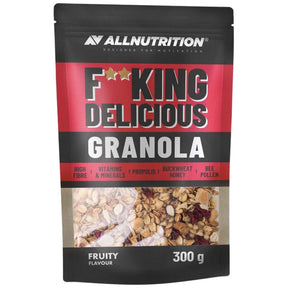 F**KING Delicious Granola | Fruity - 300 grams - Nutra Best Europe