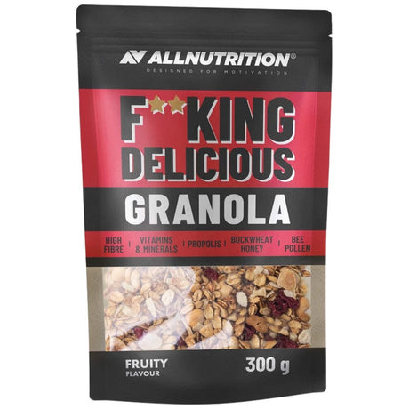 F**KING Delicious Granola | Fruity - 300 grams - Nutra Best Europe