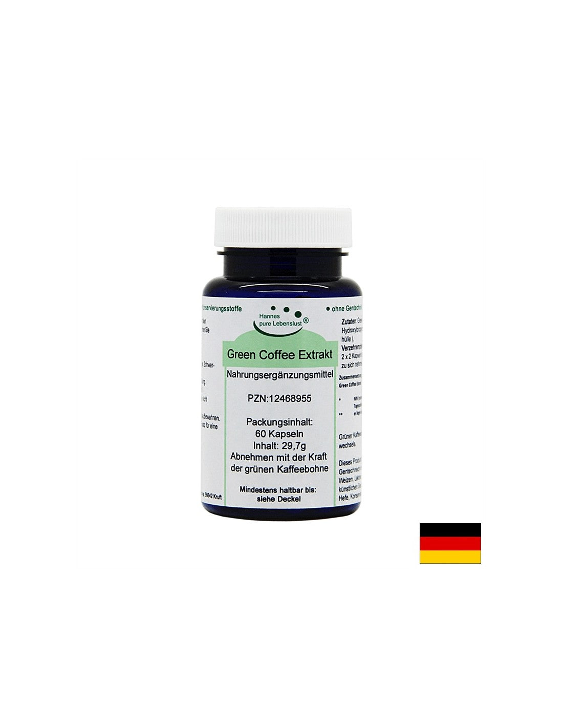 Green Coffee Extract - Green coffee extract, 60 capsules El Compra - Nutra Best Europe