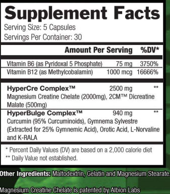 Green Bulge - 150 capsules - Nutra Best Europe