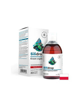 Hair, skin and nail care - Organic Silicon - Silidrop, 5 mg x 500 ml Aura Herbals - Nutra Best Europe