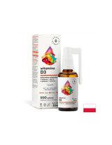 Bone care and strong immunity - Vitamin D3 for children and adults, Mouth spray, 50 ml Aura Herbals - Nutra Best Europe