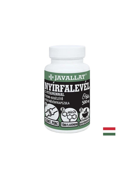 Skin and Joint Care - White Birch (leaf) + Vitamin C, 60 capsules - Nutra Best Europe