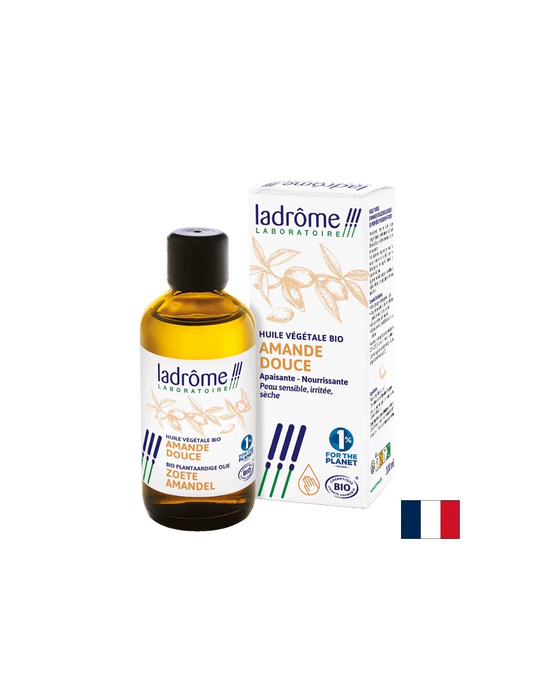 Skin care - Sweet almond (ORGANIC essential oil), 100 ml - Nutra Best Europe