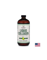 Liquid Bovine Collagen + Vitamin C and Biotin - Skin, Hair and Joint Care, 473 ml, with pear flavor - Nutra Best Europe