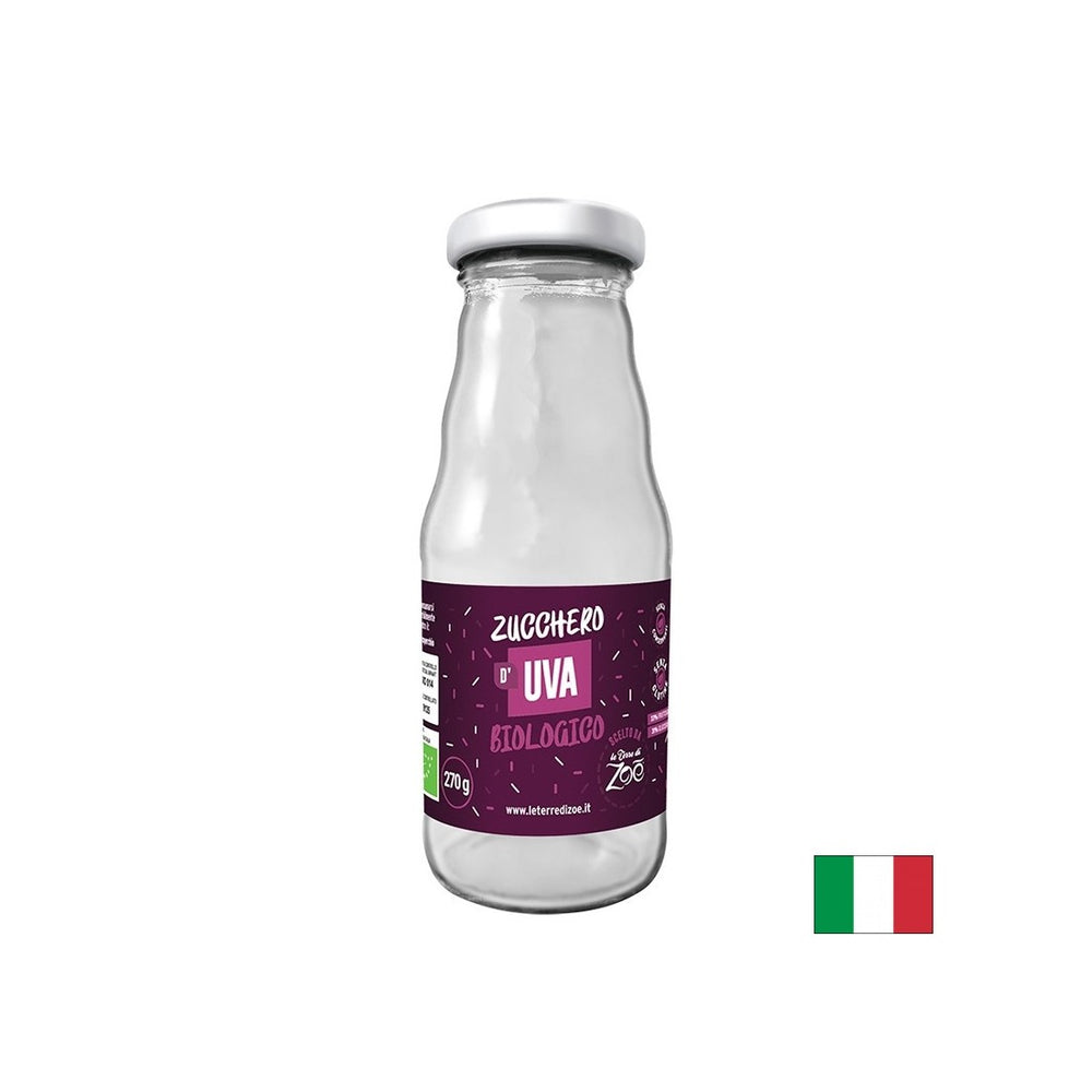 Organic grape sugar, 260 g - Nutra Best Europe