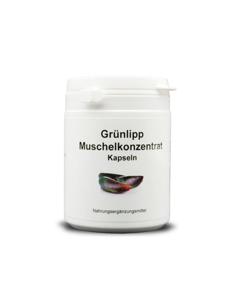 Grünlipp Muschelkonzentrat - Green-lipped mussel 500 mg, 120 capsules Karl Minck - Nutra Best Europe