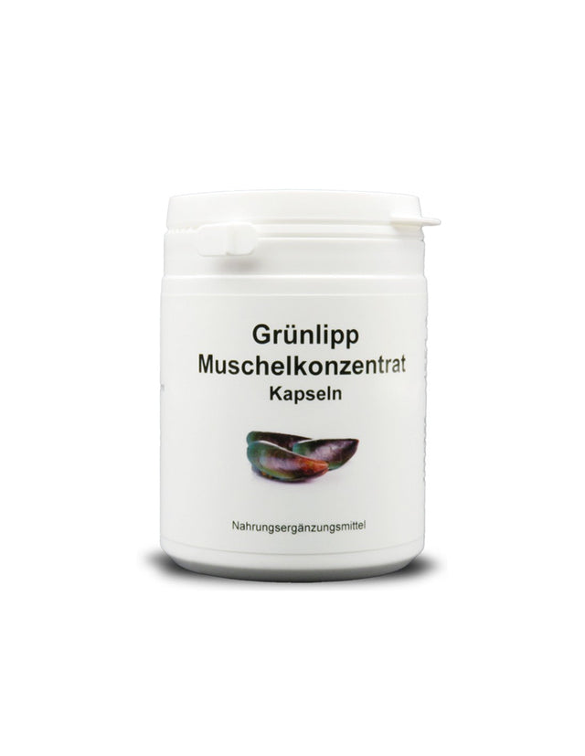 Grünlipp Muschelkonzentrat - Green-lipped mussel 500 mg, 120 capsules Karl Minck - Nutra Best Europe