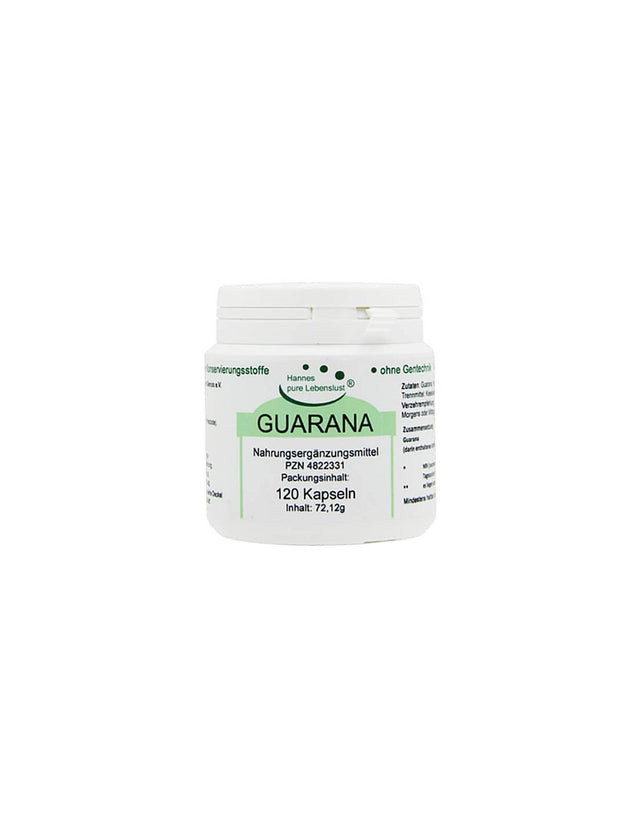Guarana / Guarana, 120 capsules El Compra - Nutra Best Europe