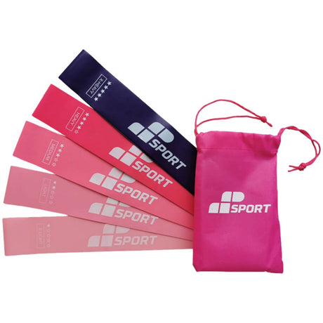 Women's training set of continuous elastic bands / 5 parts - 5 pcs. - Nutra Best Europe