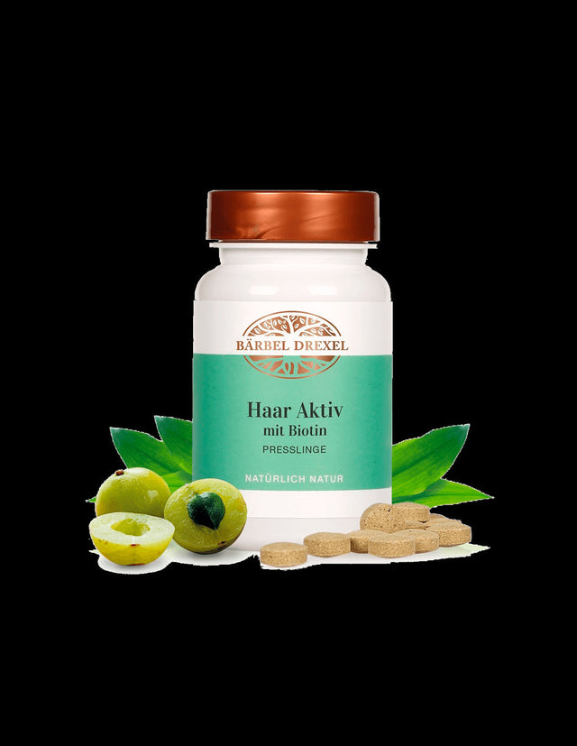 Haar Aktiv mit Biotin / Formula for healthy hair with biotin from quinoa, 125 tablets Bärbel Drexel - Nutra Best Europe