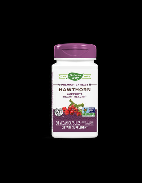 Cardiovascular system - Hawthorn - premium extract, 90 capsules - Nutra Best Europe