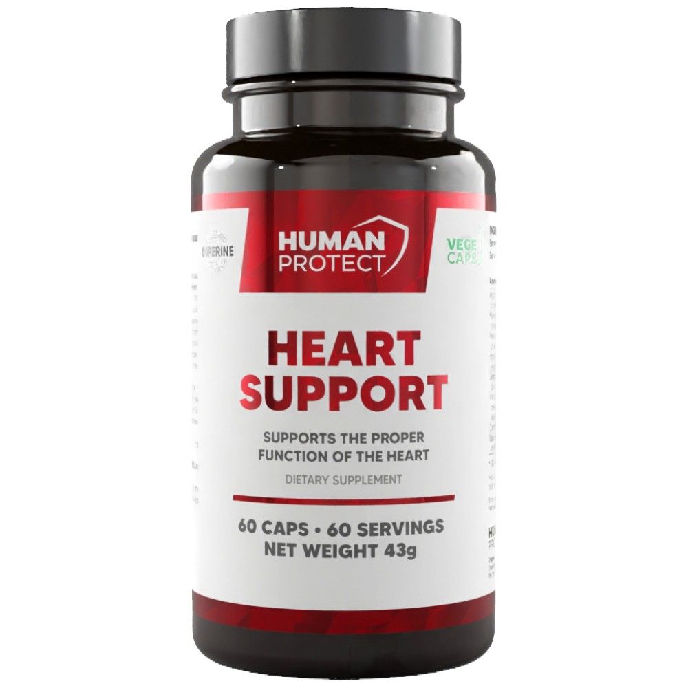Heart Support | Proper Heart Function Support - 60 capsules - Nutra Best Europe