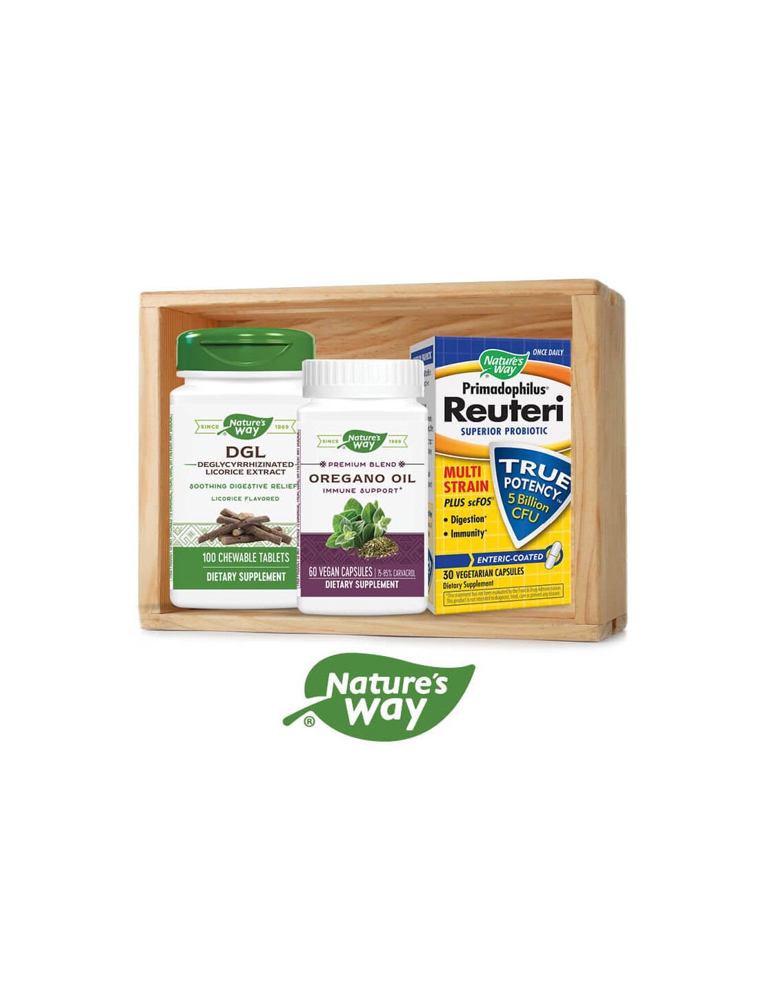 Helicobacter Killer Formula / DGL, Regan and Reuteri / - Nutra Best Europe