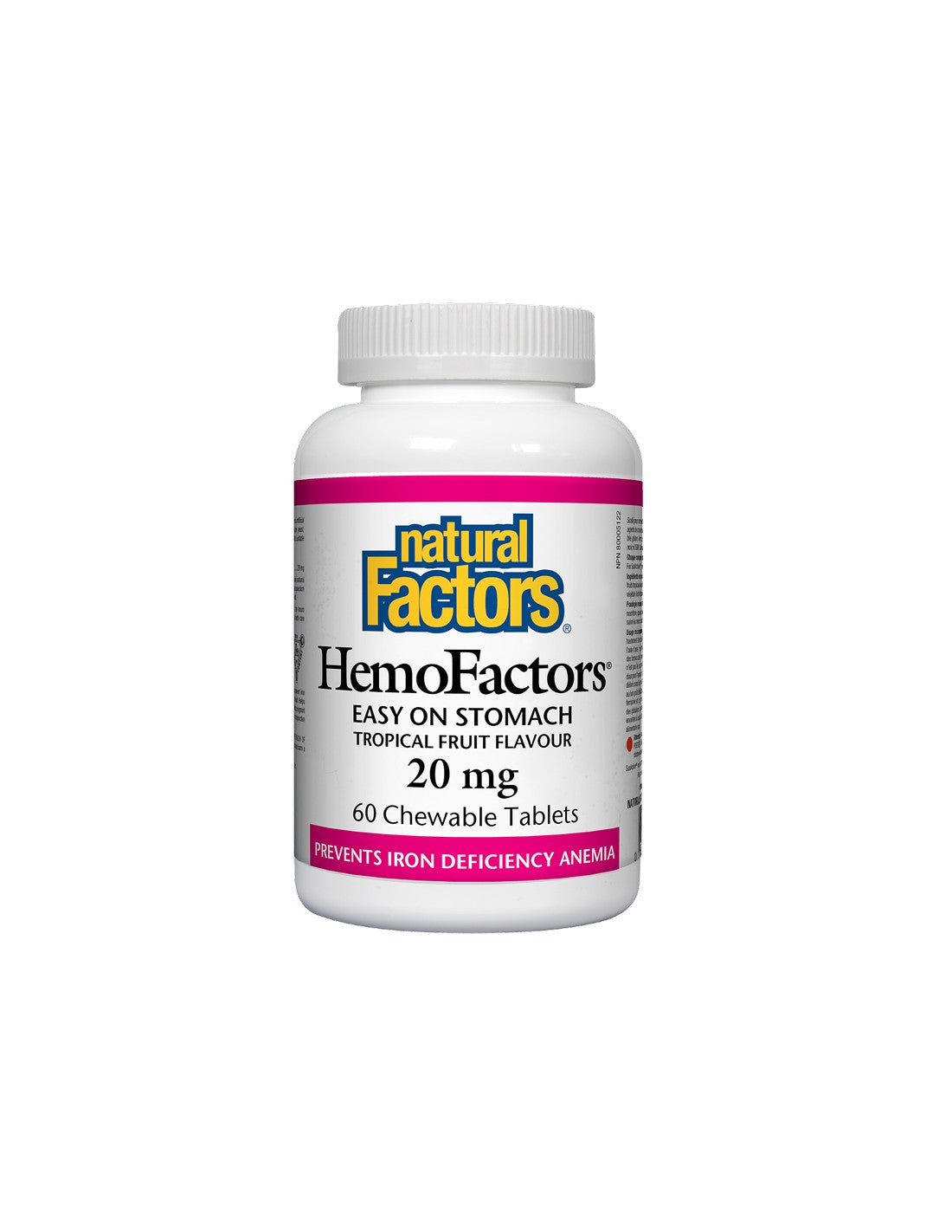 HemoFactors® 20 mg - 60 Chewable Tablets - Nutra Best Europe