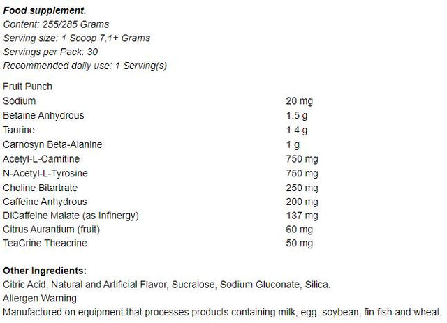 Hemo Rage Black Ultra Concentrate - 292 grams - Nutra Best Europe