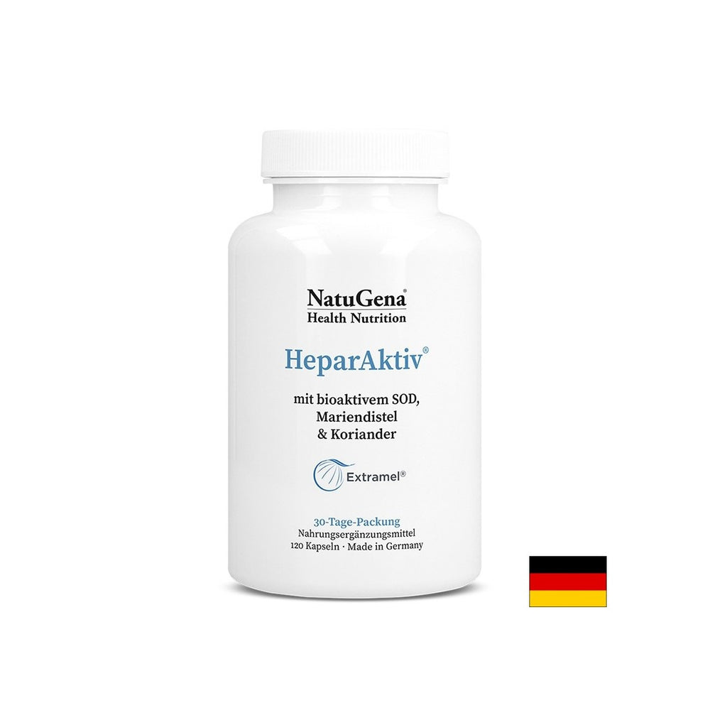 HeparAktiv - Liver support, 120 capsules - Nutra Best Europe