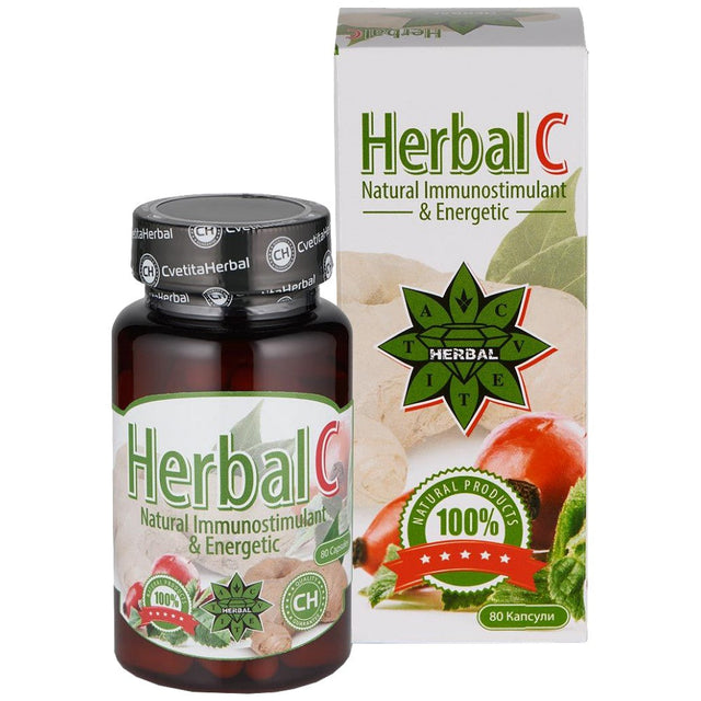 Herbal C - 80 capsules - Nutra Best Europe