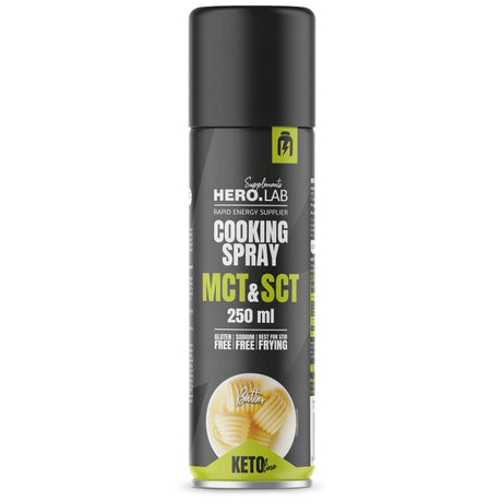 Cooking Spray / MCT & SCT / Butter - 250 ml - Nutra Best Europe