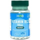 Vitamin B12 100 mcg | Methylcobalamin - 120 Tablets - Nutra Best Europe