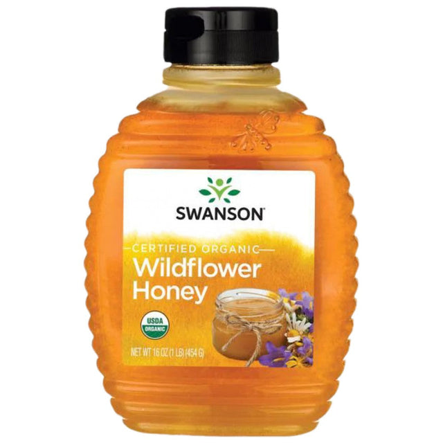 Certified Organic Wildflower Honey 454 grams - Nutra Best Europe