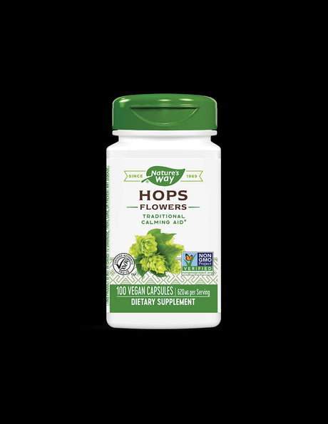 Hops (Flowers) 310 mg - 100 capsules - Nutra Best Europe