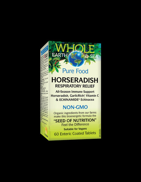 Horseradish Respiratory Relief 1134 mg - 60 Tablets - Nutra Best Europe