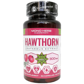 Hawthorn 300 mg - 60 capsules - Nutra Best Europe