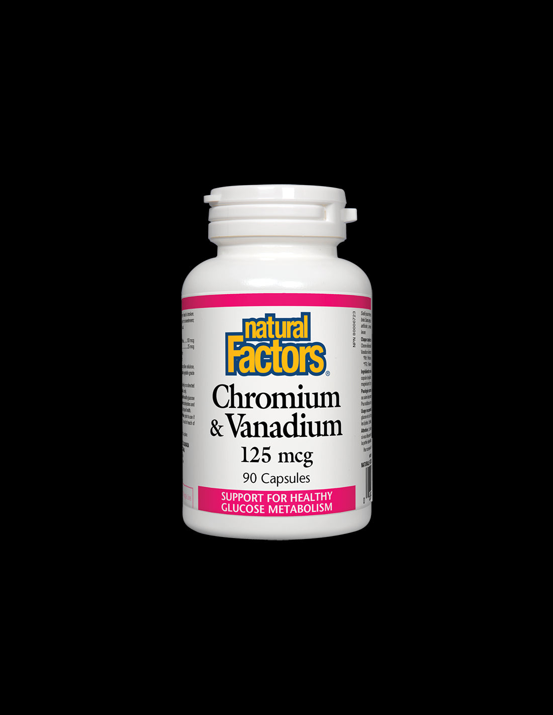 Chromium and Vanadium 125 mcg - 90 capsules - Nutra Best Europe