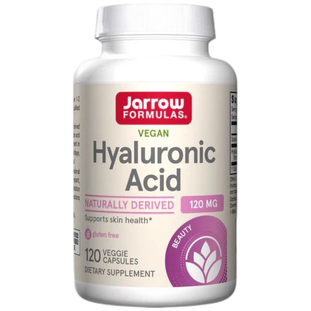 Hyaluronic Acid 50 mg - 60 capsules - Nutra Best Europe