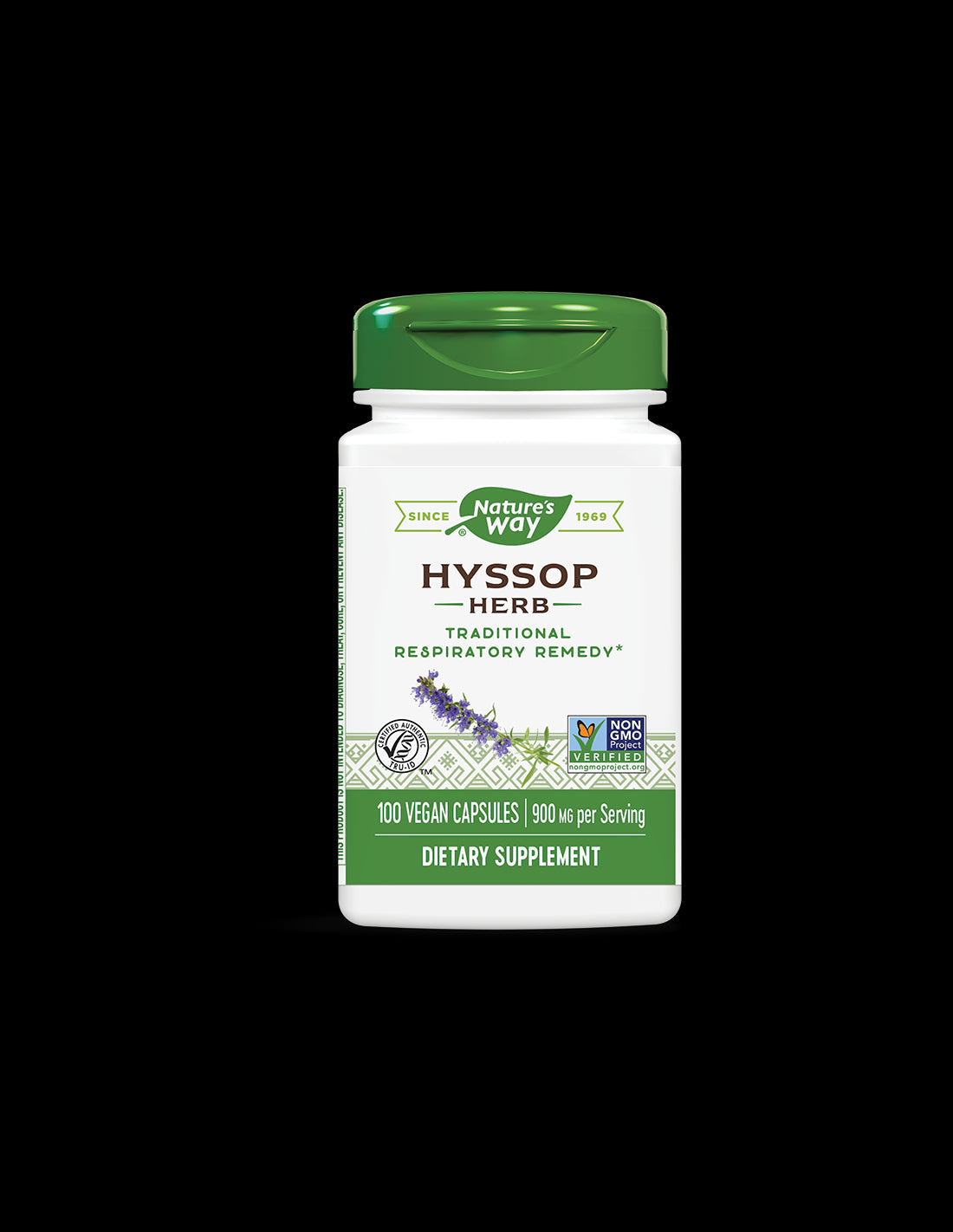 Hyssop Herb 450 mg - 100 capsules - Nutra Best Europe