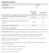 Apple Cider Vinegar 750mg | Extra Strength - 180 Tablets - Nutra Best Europe