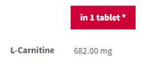 L-Carnitine Endurance Sport | Effervescent - 20 soluble tablets - Nutra Best Europe