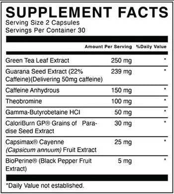 Essential Fat Burner | Thermogenic - 60 capsules - Nutra Best Europe