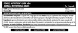 GABA 750 mg + B6 - 90 capsules - Nutra Best Europe