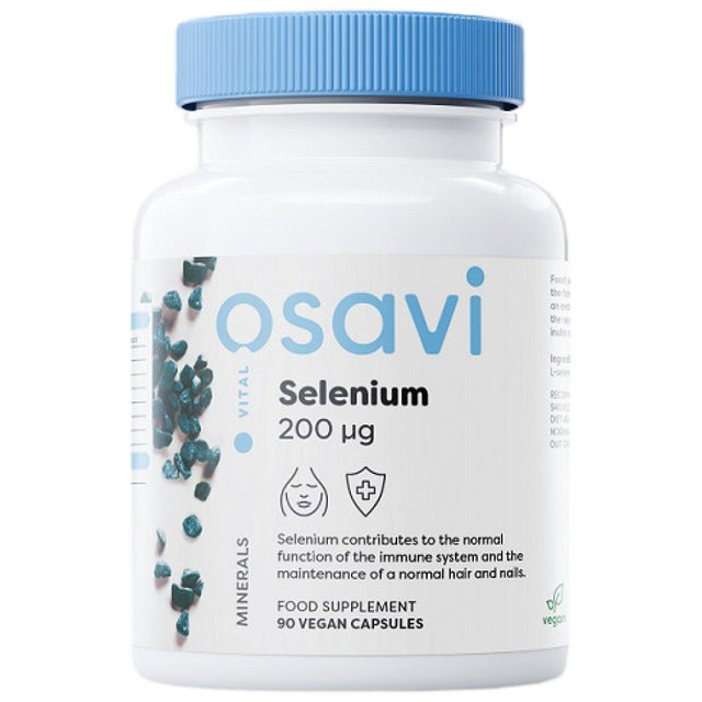 Selenium 200 mcg - 90 capsules - Nutra Best Europe