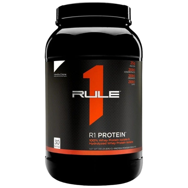 R1 Protein | 100% Whey Isolate & Whey Hydrolysate - 855-930 grams - Nutra Best Europe
