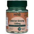 Siberian Ginseng 1500 mg - 120 Tablets - Nutra Best Europe