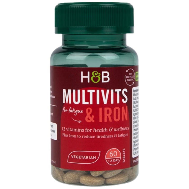 Multivits & Iron - 60 Tablets - Nutra Best Europe
