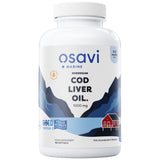 Norwegian Cod Liver Oil 1000 mg | Lemon Flavored - 180 Gel capsules - Nutra Best Europe