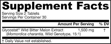 Wild Bitter Melon Extract - 60 Tablets - Nutra Best Europe